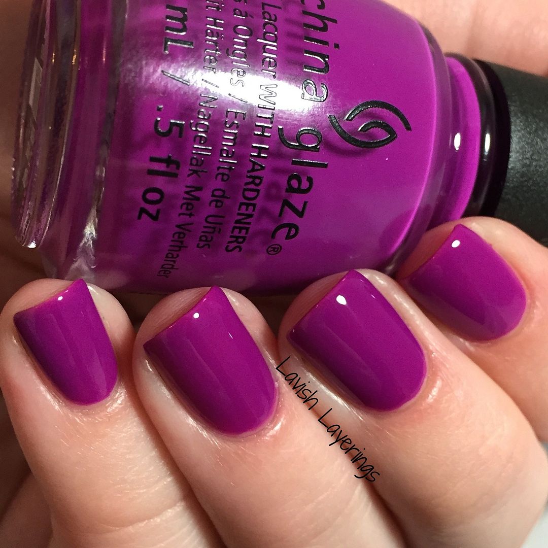Lavish Layerings China Glaze Electric Nights Collection